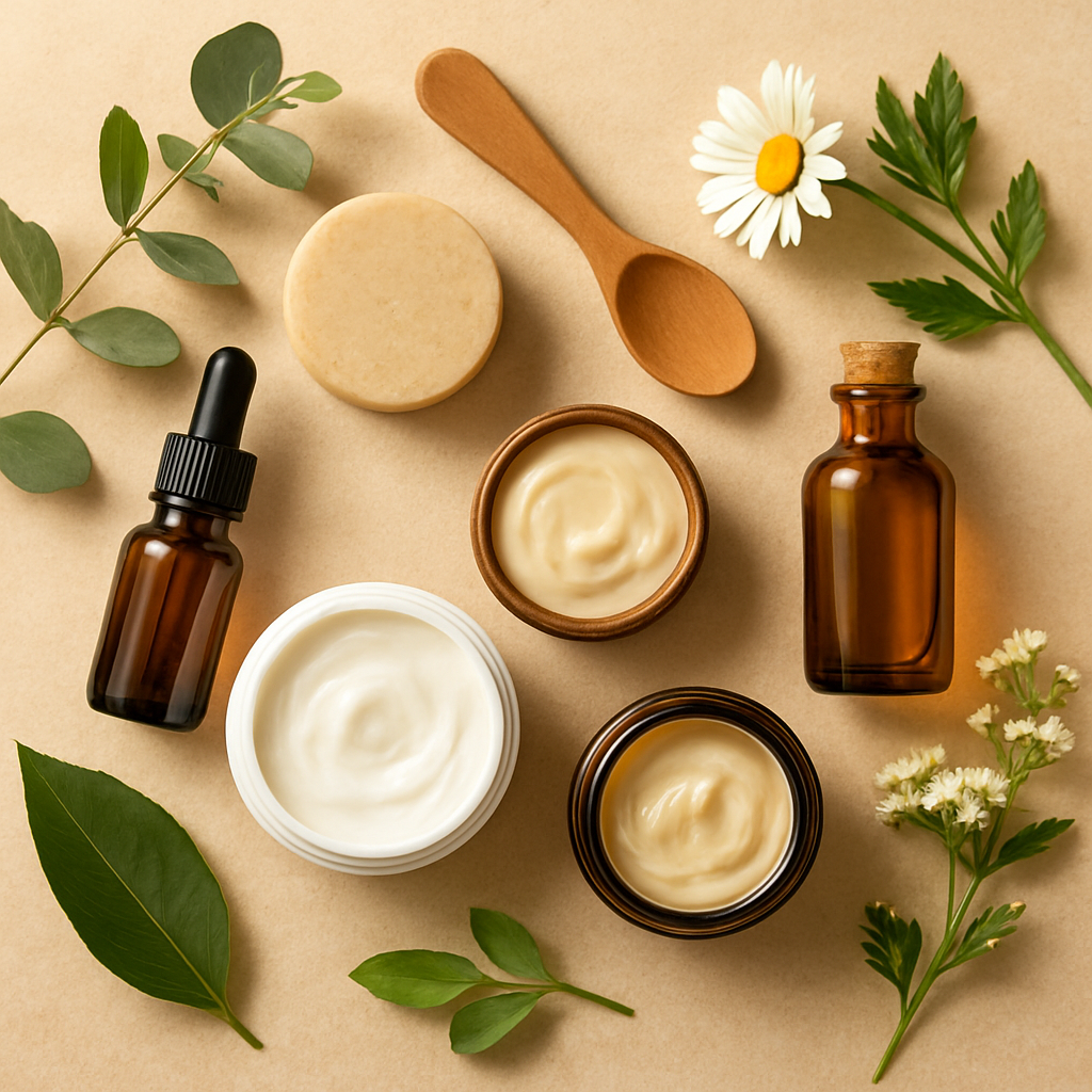 Natural skincare and organic wellness products